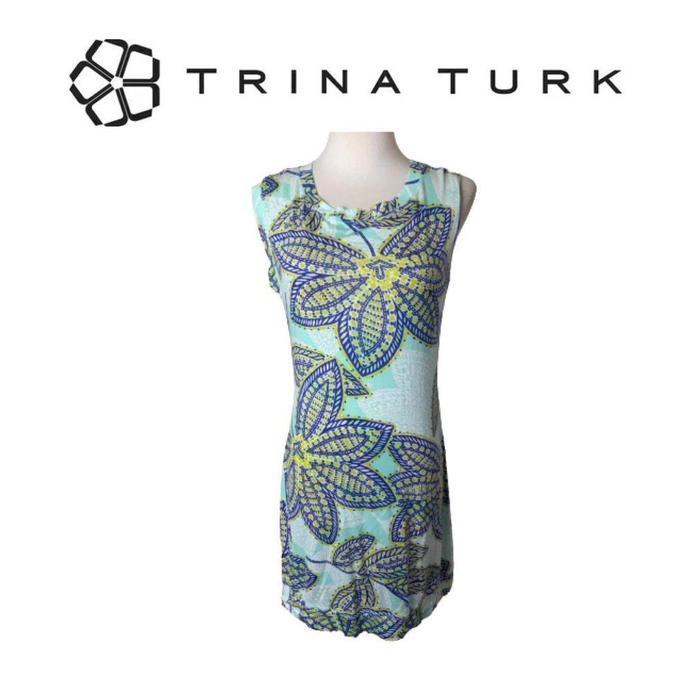 Trina Turk Multi-Color Dress. Sz S